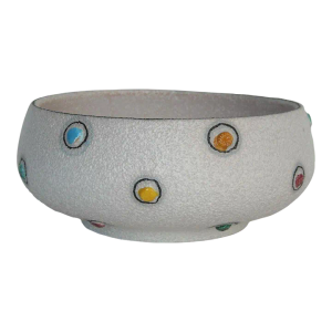 1960s Fratelli Fanciullacci Contemporary Footed Bowl