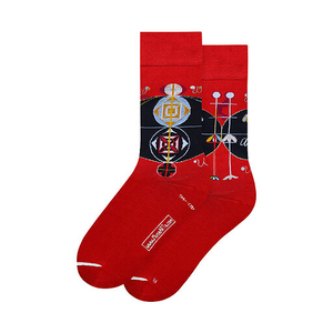 Chaussettes Hilma af Klint - Groupe VI, Évolution, No. 16