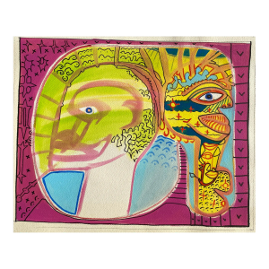 1970s Larry Connatser Modern Painting