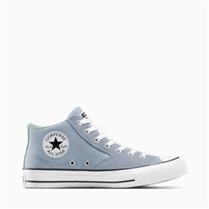 Converse Heren Chuck Taylor All Star Malden Street Mid Canvas En Suède Sneakers Wet Stone/White/Black