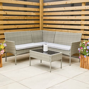 Modena Rattan Corner Sofa Set