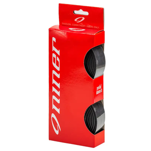 Niner Bicycle Handlebar Tape - Black - Embossed Logo
