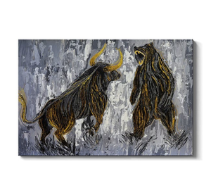 Bull Vs Bear Stock Market Wall Street