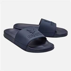 Lyle And Scott Vintage Mens Adelaide Sliders Navy