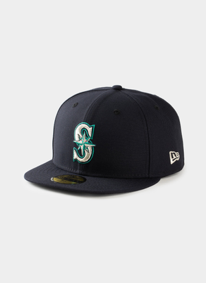 New Era MLB 59Fifty Seattle Mariners Authentic Collection Fitted Cap