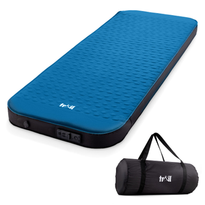 Self-Inflating 3D Air Mattress with Rechargeable Fast Inflation Pump