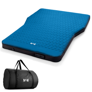 Self-Inflating 3D Tesla Air Mattress with Rechargeable Fast Inflation Pump