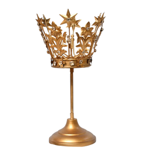 Crown T-Light On Stand