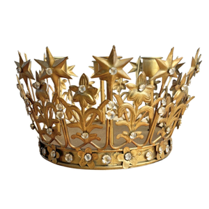 Large Crown With 4 Candle Holder