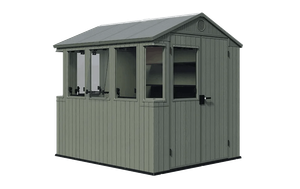 Darwin Potting Shed 6x8ft - Green