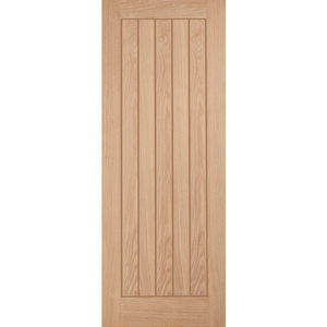 LPD UNFINISHED OAK BELIZE INTERNAL DOOR 1981 x 762 x 35mm (30") OBEL30