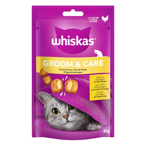 Whiskas Groom & Care Treats 45g