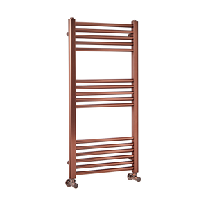 Milano Orelia - Brushed Copper Flat Heated Towel Rail - 1000mm x 500mm