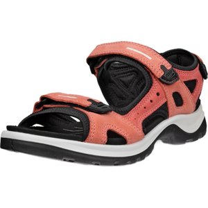 ECCO Womens Offroad Nubuck Outdoor Walking Sandals - 6 UK (39EU) / Burnt Coal