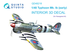 Quinta Studio QD48218 1:48 Hawker Typhoon Mk.Ib Early 3D Interior