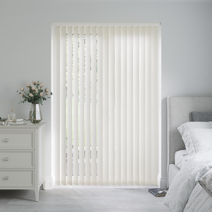 Dallas Cream Vertical Blinds: 2050mm x 2000mm Recess