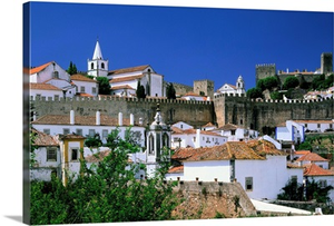 Portugal, Obidos, historical center and the castle