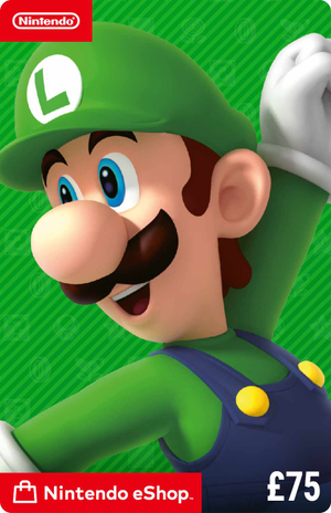 Nintendo eShop Gift Card £75 UK