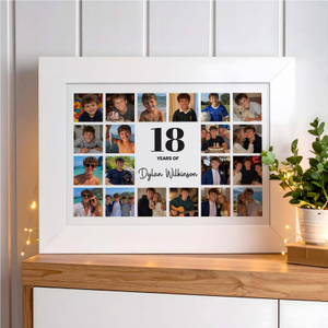 18th Birthday Gift Ideas Custom Photo Montage