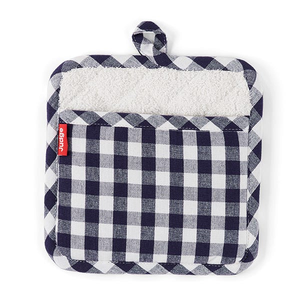 Judge Textiles Blue Check Pot Holder