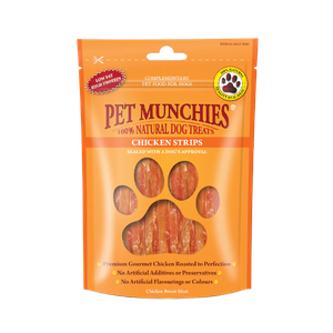 Pet Munchies Chicken Strips Treats for Dogs