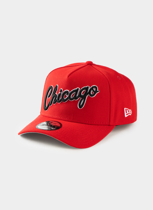 New Era NBA 9Forty A-Frame Chicago Bulls Hardwood Classics Snapback Cap