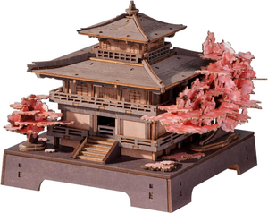 Rolife Sakura Pavilion Wooden Model Kit
