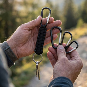 Carabiners & Paracord Keyring