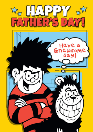 Beano Have A Gnawsome Day Father's Day Card