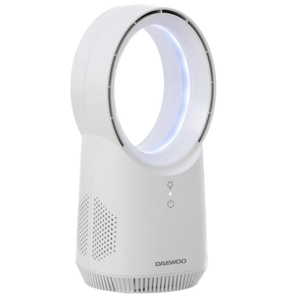 Daewoo Mini Bladeless Rechargeable Fan with Ambient Light