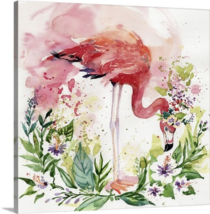 Flamingo Watercolor