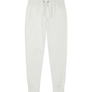 100% Organic Cotton Unisex Sweatpants - White (M)
