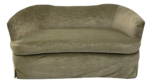 1950s Velvet Sofa