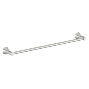 Accents Round Contemporary Single Towel Bar 600mm