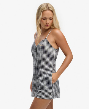 Gingham Cami Playsuit