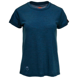 Damen Merino 150 Roll Sleeve T-Shirt (Blau)