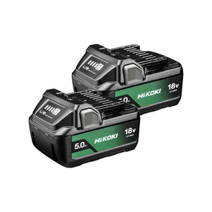 HiKOKI BSL1850 18V 5.0Ah Lithium Battery (2 Pack)