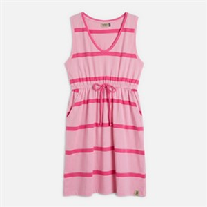 Lagooners Womens Silvy Dress Shocking Pink/Light Pink