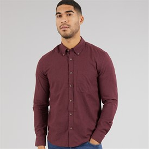 ONLY & SONS Mens Jupiter Long Sleeve Shirt Fudge