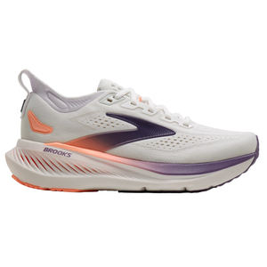 Brooks Womens Glycerin 23 - White/Mulled Grape/Clear - Neutral - AW26