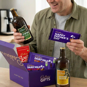Cadbury Happy Father's Day Bars & Beers Hamper