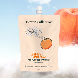 Bower All Purpose Sanitiser Spray Refill - James and the Giant Peach - 1L