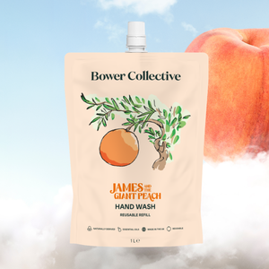 Bower Natural Hand Wash Refill - James and the Giant Peach - 1L