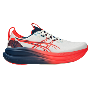 Asics Unisex Gel Nimbus 28 - Cream/Flash Coral - Neutral - SS26