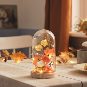 Pumpkin Patch LED Autumn Dome Decoration