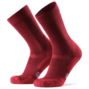 Merino Hiking Socks (Wine Red)