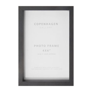 5x7'' COPENHAGEN BLACK Photo Frame