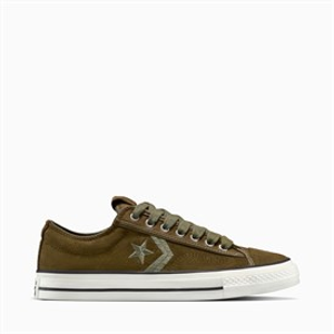 Converse Star Player 76 Suede Trainers Surplus Olive/Utility