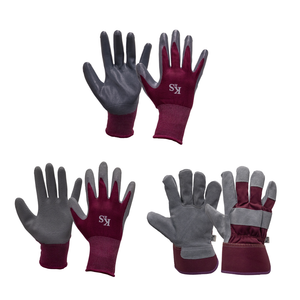 Kent & Stowe All Round Gloves Triple Pack - Plum
