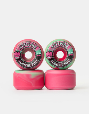 Spitfire Color Pack Formula Four Conical Full 99d Skateboard Wheels - 53mm
